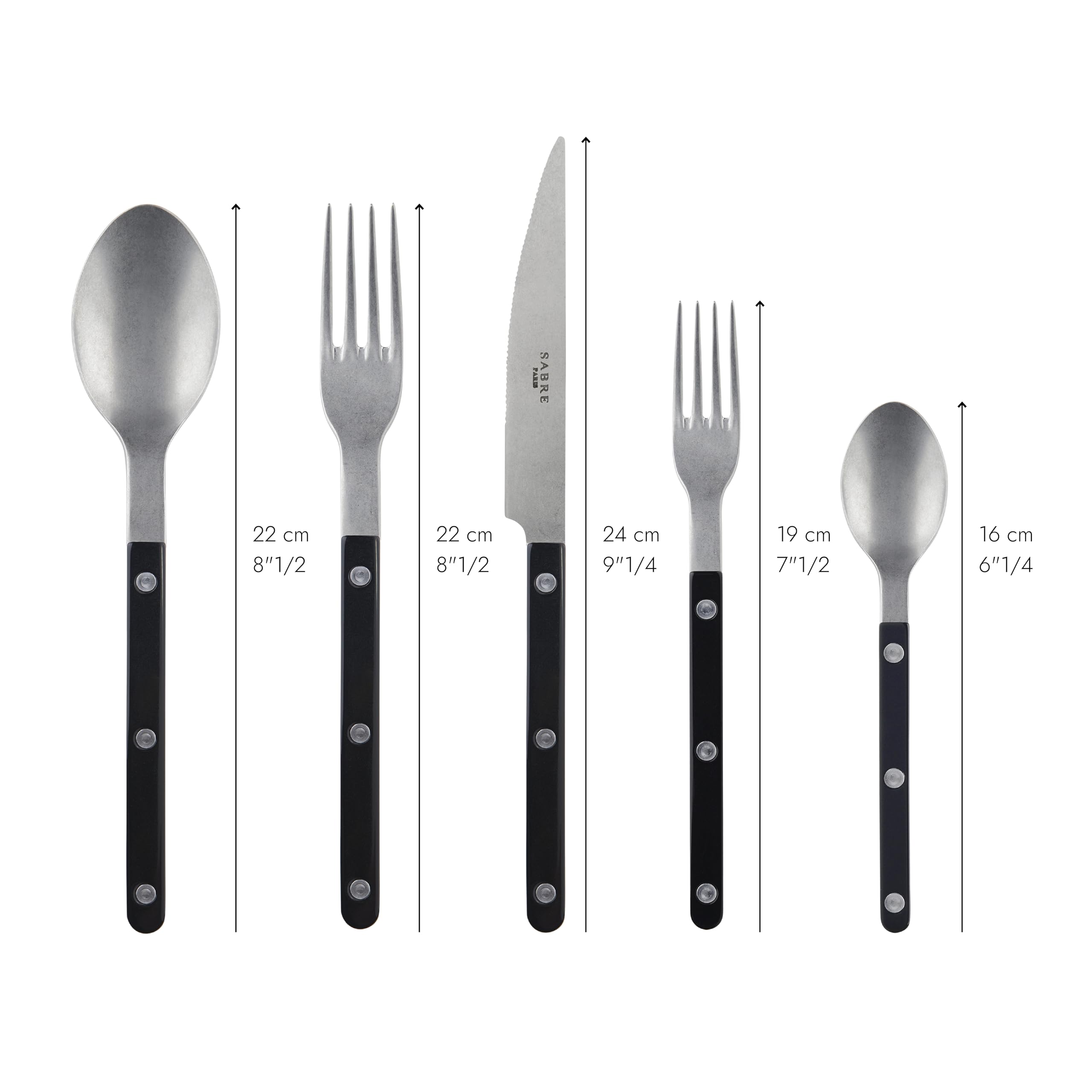 Amazon.com | SABRE PARIS - 20-Piece Flatware Set For 4 - Bistrot